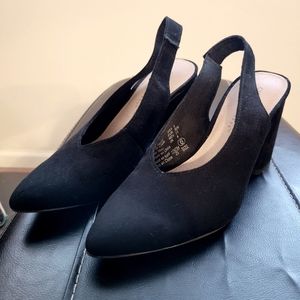 Back slings heels